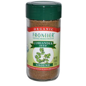 3 PACK of Frontier Natural Products, Organic Coriander Seed, Ground, 1.66 oz (47 g)