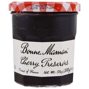 3 PACK of Bonne Maman Preserves Cherry -- 13 oz