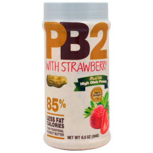 Bell Plantation, PB2, Powdered Peanut Butter with Strawberry, 6.5 oz (184 g)