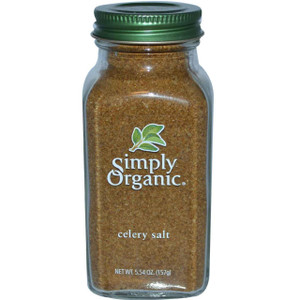 3 PACK OF Simply Organic, Celery Salt, 5.54 oz (157 g)