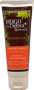 Hugo Naturals, Styling Gel, Medium Hold, 3.4 fl oz (100 ml)