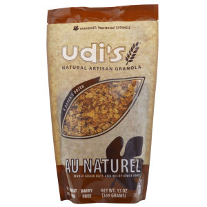 Udis, Au Naturel, Whole Grain Oats and Wildflower Honey, 13 oz (369 g)