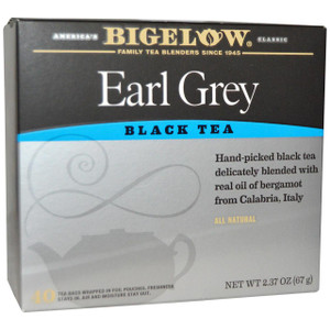 Bigelow, Earl Grey, Black Tea, 40 Tea Bags, 2.37 oz (67 g)
