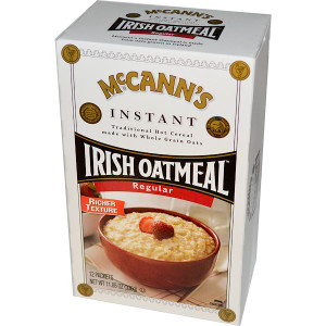 McCanns Irish Oatmeal, Instant Oatmeal, Regular, 12 Packets, 28 g Each
