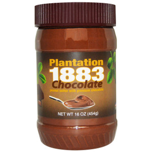 Bell Plantation, Plantation 1883, Peanut Butter, Chocolate, 16 oz (454 g)