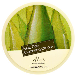 The Face Shop, Herb Day Cleansing Cream, Aloe, 5 oz (150 ml)