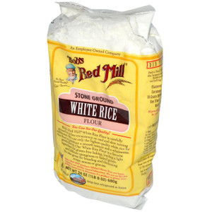 Bobs Red Mill, Stone Ground White Rice Flour, 24 oz (680 g)