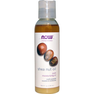 3 PACK of Now Foods, Solutions, Shea Nut Oil, Pure Moisturizing Oil, 4 fl oz (118 ml)