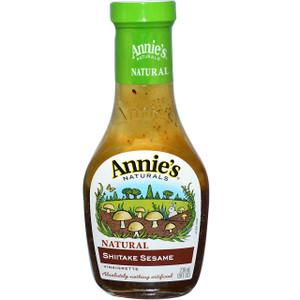 3 PACK of Annies Naturals, Natural, Shiitake Sesame Vinaigrette, 8 fl oz (236 ml)