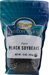Shiloh Farms, Organic Black Soybeans - 15 oz