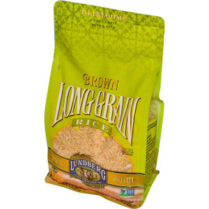 Lundberg, Brown Long Grain Rice, 32 oz (907 g)