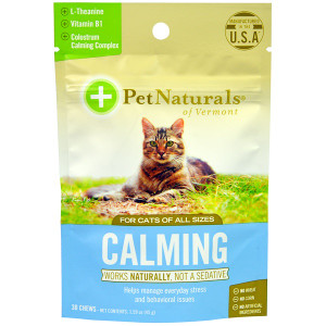 3 PACK of Pet Naturals of Vermont, Calming, For Cats, 30 Chews, 1.59 oz (45 g)