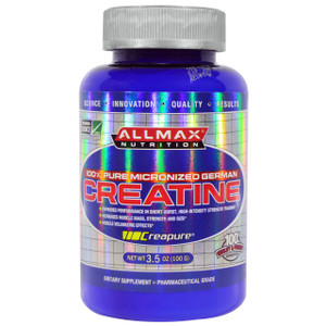 3 PACK of ALLMAX Nutrition, Creatine Powder, 100% Pure Micronized Creatine Monohydrate, Pharmaceutical Grade Creatine, 3.5 oz (100 g)