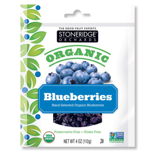3 PACK of Stoneridge Orchards, Organic Blueberries, 4 oz (113 g)