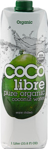 Coco Libre, Pure Organic Coconut Water - 33.8 fl oz