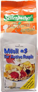 Seitenbacher, All Natural Cereal #3 Musli For Active People - 1 lb