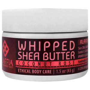 Alaffia, Whipped Shea Butter, Coconut Rose, 1.5 oz (43 g)