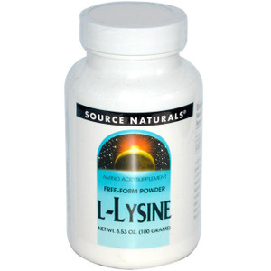 Source Naturals, L-Lysine, 3.53 oz (100 g)