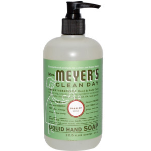 Mrs. Meyers Clean Day, Liquid Hand Soap, Parsley Scent, 12.5 fl oz (370 ml)
