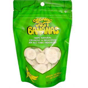 Karens Naturals, Organic Just Bananas, 2.5 oz (70 g)