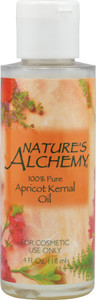3 PACK of Natures Alchemy Apricot Kernel Oil with Vitamin E -- 4 fl oz