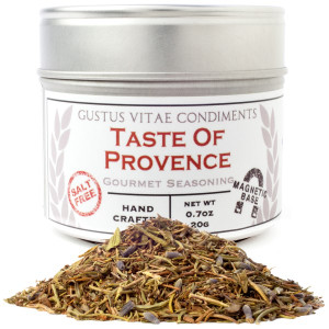 Gustus Vitae, Gourmet Seasoning, Taste of Provence, 0.5 oz (14 g)