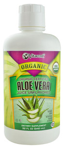Vitaco Organic Certified Aloe Vera Juice Unflavored - 32 fl oz