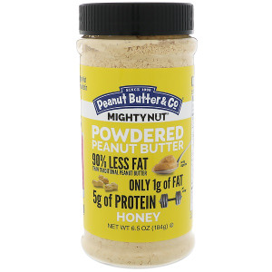 3 PACK of Peanut Butter & Co., Mighty Nut, Powdered Peanut Butter, Honey, 6.5 oz (184 g)