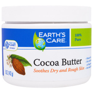 3 PACK of Earths Care, Cocoa Butter, 5 oz (142 g)