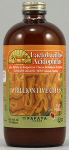 Dynamic Health Lactobacillus Acidophilus Papaya -- 10 billion cells - 16 fl oz