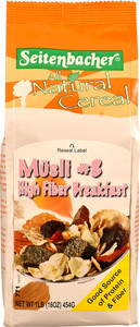 Seitenbacher, All Natural Cereal #8 Musli,  Cinnamon - 16 oz