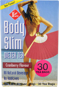 3 PACK of Uncle Lees Body Slim Dieter Tea Cranberry -- 30 Tea Bags