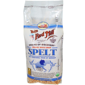 Bobs Red Mill, Organic Whole Grain Spelt, 24 oz (680 g)