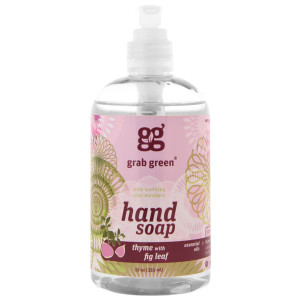 GrabGreen, Hand Soap, Thyme With Fig Leaf, 12 oz (355 ml)