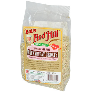 Bobs Red Mill, Organic Whole Grain Buckwheat, 16 oz (453 g)