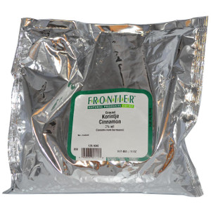 3 PACK of Frontier Natural Products, Ground Korintje Cinnamon, 16 oz (453 g)