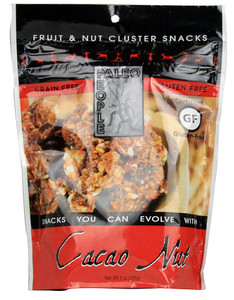 Paleo People, Granola Fruit & Nut Cluster Snacks Gluten Free,  Cacao Nut - 5 oz