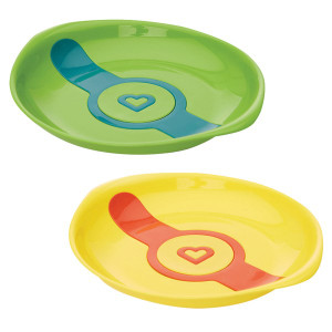 Munchkin, White Hot Plates, 12+ Months , 2 Pack