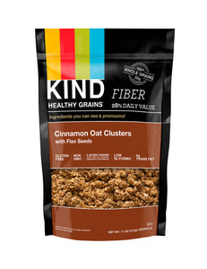 3 PACK of KIND Bars, Healthy Grains, Cinnamon Oat Clusters with Flax Seeds, 11 oz (312 g)