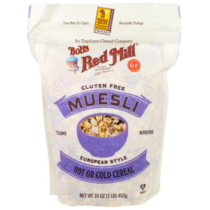 Bobs Red Mill, Muesli, Gluten Free, 16 oz (453 g)