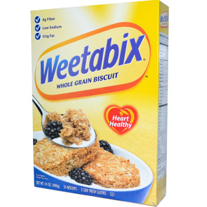 3 PACK of Weetabix Whole Grain Cereal Biscuits -- 14 oz