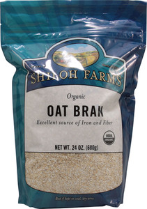 Shiloh Farms, Organic Oat Bran - 24 oz