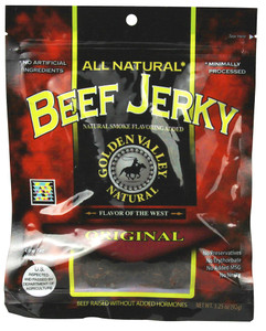 Golden Valley Natural, All Natural Beef Jerky,  Original - 4 oz