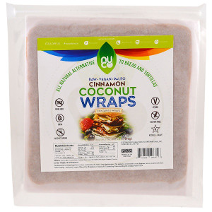 NUCO, Coconut Wraps, Cinnamon, 5 Count , 2.47 oz (70 g)