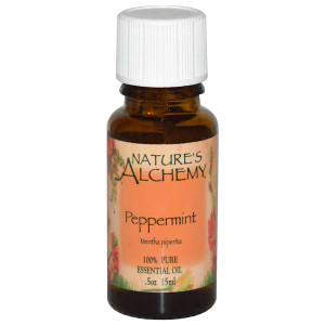 3 PACK of Natures Alchemy 100% Pure Essential Oil Peppermint -- 0.5 fl oz