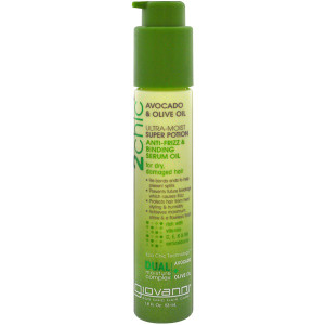 3 PACK of Giovanni, 2chic, Ultra-Moist Super Potion Anti-Frizz & Binding Serum Oil, Avocado & Olive Oil, 2.75 fl oz (81 ml)