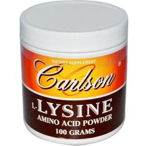 Carlson Labs, L-Lysine, Amino Acid Powder, 3.53 oz (100 g)