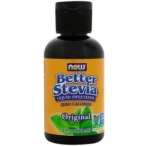 3 PACK of Now Foods, Better Stevia, Zero-Calorie Liquid Sweetener, Original, 2 fl oz (60 ml)