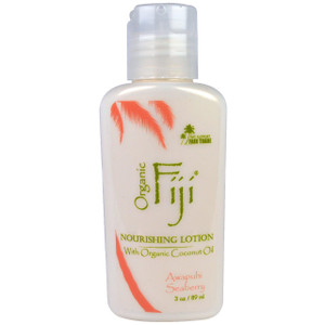 Organic Fiji, Nourishing Lotion with Organic Coconut Oil, Awapuhi Seaberry, 3 oz (89 ml)