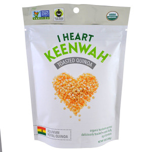 I Heart Keenwah, Toasted Quinoa, Bolivian Royal Quinoa, 12 oz (340 g)